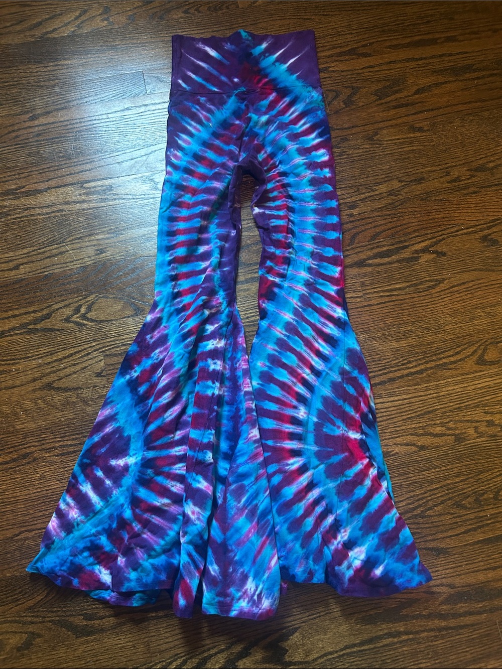 Organic bamboo bell bottom pants